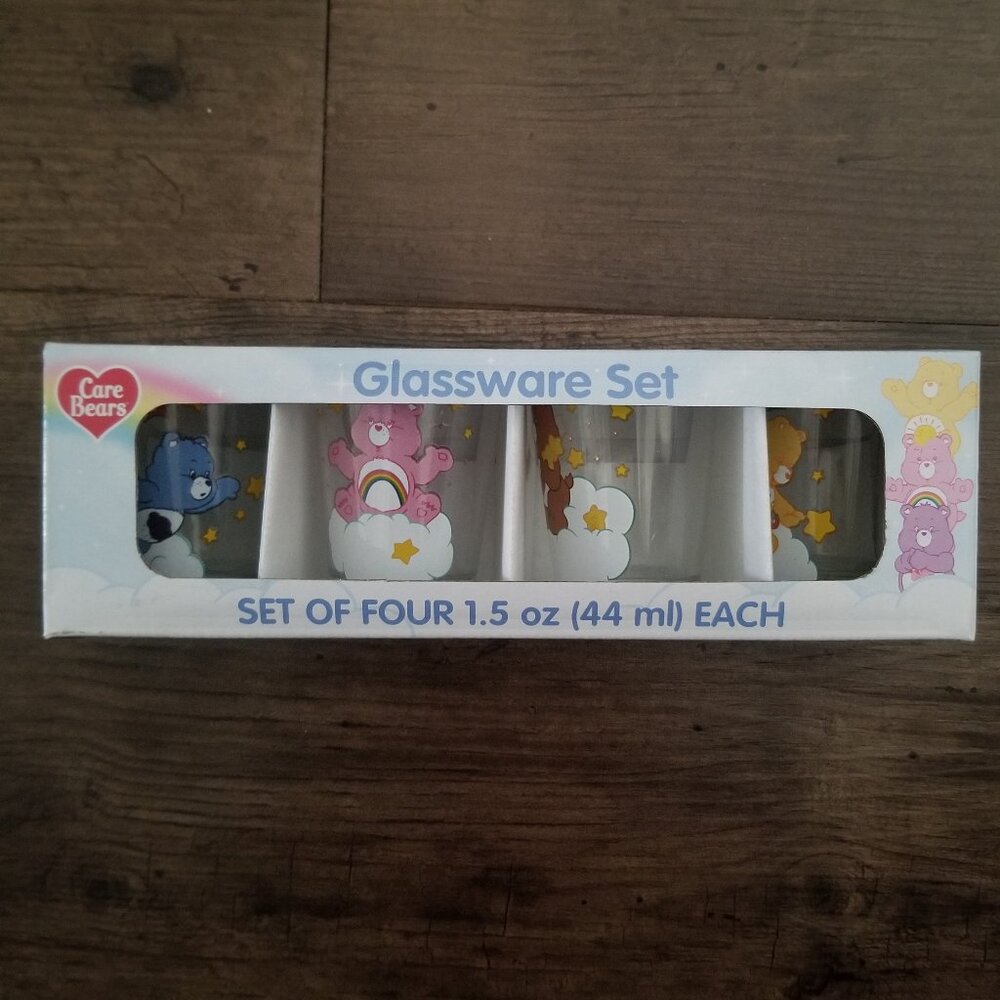 Care Bears Shot Glasses - Set of 4